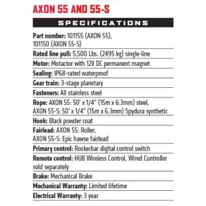 Vinča Warn AXON 55-S